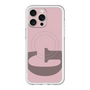 スリムプロテクションプレミアムケース with MagSafe［ オリジナル - initial color - G dusty pink ］