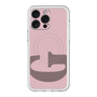 スリムプロテクションプレミアムケース with MagSafe［ オリジナル - initial color - G dusty pink ］