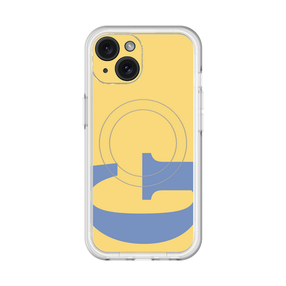 スリムプロテクションプレミアムケース with MagSafe［ オリジナル - initial color - G yellow ］