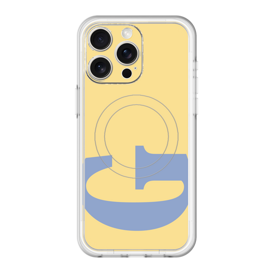 スリムプロテクションプレミアムケース with MagSafe［ オリジナル - initial color - G yellow ］