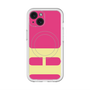 スリムプロテクションプレミアムケース with MagSafe［ オリジナル - initial color - H pink ］