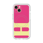 スリムプロテクションプレミアムケース with MagSafe［ オリジナル - initial color - H pink ］
