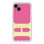 スリムプロテクションプレミアムケース with MagSafe［ オリジナル - initial color - H pink ］
