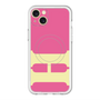 スリムプロテクションプレミアムケース with MagSafe［ オリジナル - initial color - H pink ］