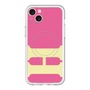 スリムプロテクションプレミアムケース with MagSafe［ オリジナル - initial color - H pink ］