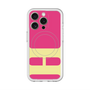 スリムプロテクションプレミアムケース with MagSafe［ オリジナル - initial color - H pink ］