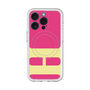 スリムプロテクションプレミアムケース with MagSafe［ オリジナル - initial color - H pink ］