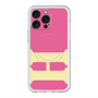 スリムプロテクションプレミアムケース with MagSafe［ オリジナル - initial color - H pink ］