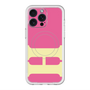 スリムプロテクションプレミアムケース with MagSafe［ オリジナル - initial color - H pink ］
