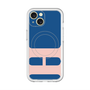 スリムプロテクションプレミアムケース with MagSafe［ オリジナル - initial color - H navy ］