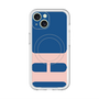 スリムプロテクションプレミアムケース with MagSafe［ オリジナル - initial color - H navy ］