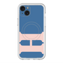スリムプロテクションプレミアムケース with MagSafe［ オリジナル - initial color - H navy ］