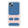 スリムプロテクションプレミアムケース with MagSafe［ オリジナル - initial color - H navy ］