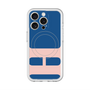 スリムプロテクションプレミアムケース with MagSafe［ オリジナル - initial color - H navy ］