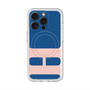 スリムプロテクションプレミアムケース with MagSafe［ オリジナル - initial color - H navy ］