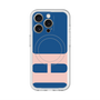 スリムプロテクションプレミアムケース with MagSafe［ オリジナル - initial color - H navy ］