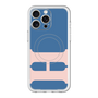 スリムプロテクションプレミアムケース with MagSafe［ オリジナル - initial color - H navy ］