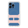 スリムプロテクションプレミアムケース with MagSafe［ オリジナル - initial color - H navy ］