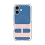 スリムプロテクションプレミアムケース with MagSafe［ オリジナル - initial color - H navy ］