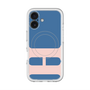 スリムプロテクションプレミアムケース with MagSafe［ オリジナル - initial color - H navy ］