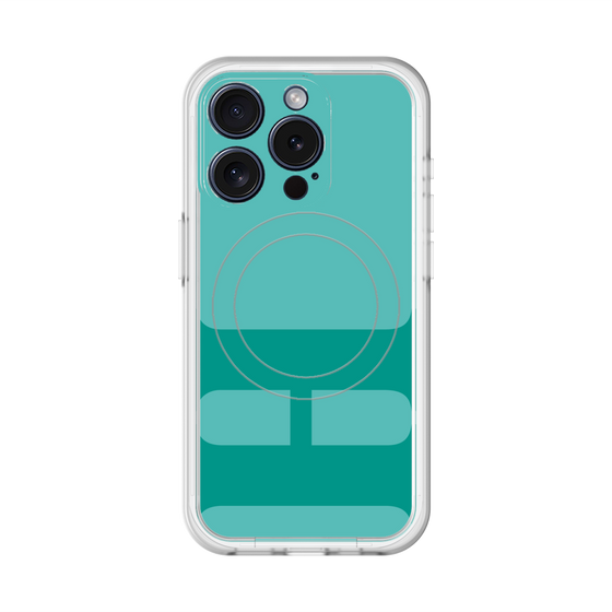 スリムプロテクションプレミアムケース with MagSafe［ オリジナル - initial color - H light green ］