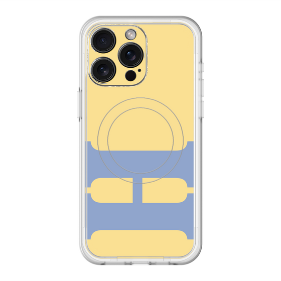 スリムプロテクションプレミアムケース with MagSafe［ オリジナル - initial color - H yellow ］