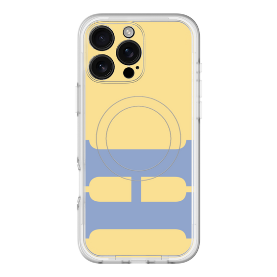 スリムプロテクションプレミアムケース with MagSafe［ オリジナル - initial color - H yellow ］
