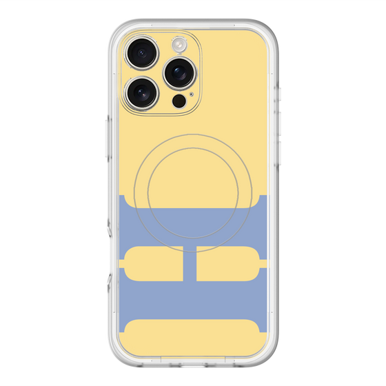 スリムプロテクションプレミアムケース with MagSafe［ オリジナル - initial color - H yellow ］