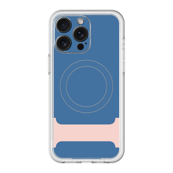 スリムプロテクションプレミアムケース with MagSafe［ オリジナル - initial color - I navy ］