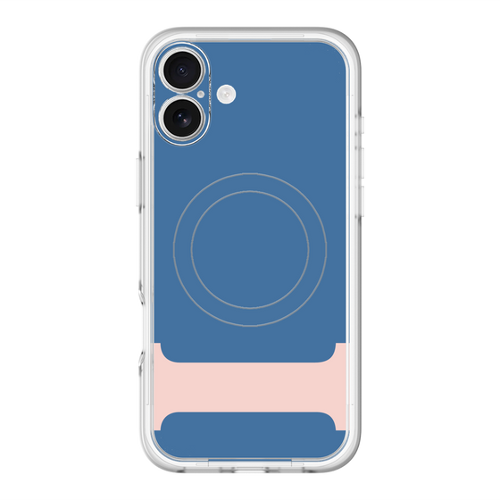 スリムプロテクションプレミアムケース with MagSafe［ オリジナル - initial color - I navy ］