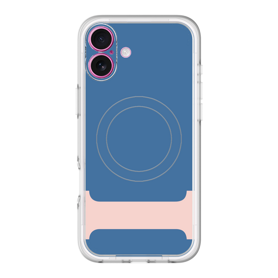 スリムプロテクションプレミアムケース with MagSafe［ オリジナル - initial color - I navy ］