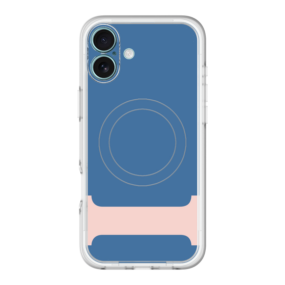 スリムプロテクションプレミアムケース with MagSafe［ オリジナル - initial color - I navy ］