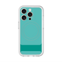 スリムプロテクションプレミアムケース with MagSafe［ オリジナル - initial color - I light green ］