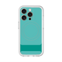 スリムプロテクションプレミアムケース with MagSafe［ オリジナル - initial color - I light green ］