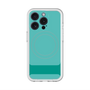 スリムプロテクションプレミアムケース with MagSafe［ オリジナル - initial color - I light green ］