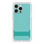 スリムプロテクションプレミアムケース with MagSafe［ オリジナル - initial color - I light green ］