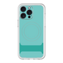 スリムプロテクションプレミアムケース with MagSafe［ オリジナル - initial color - I light green ］