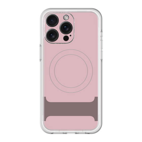 スリムプロテクションプレミアムケース with MagSafe［ オリジナル - initial color - I dusty pink ］