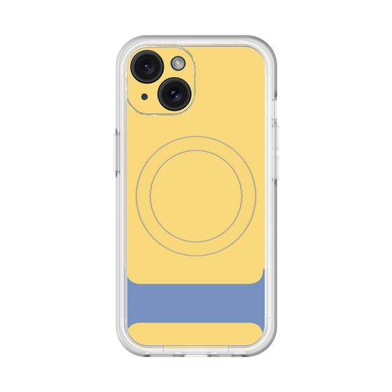 スリムプロテクションプレミアムケース with MagSafe［ オリジナル - initial color - I yellow ］