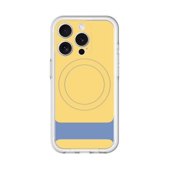 スリムプロテクションプレミアムケース with MagSafe［ オリジナル - initial color - I yellow ］