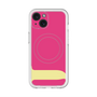 スリムプロテクションプレミアムケース with MagSafe［ オリジナル - initial color - J pink ］