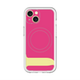 スリムプロテクションプレミアムケース with MagSafe［ オリジナル - initial color - J pink ］