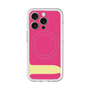 スリムプロテクションプレミアムケース with MagSafe［ オリジナル - initial color - J pink ］