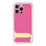 スリムプロテクションプレミアムケース with MagSafe［ オリジナル - initial color - J pink ］