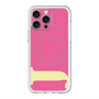 スリムプロテクションプレミアムケース with MagSafe［ オリジナル - initial color - J pink ］