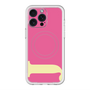 スリムプロテクションプレミアムケース with MagSafe［ オリジナル - initial color - J pink ］