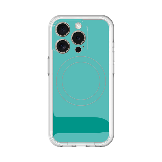 スリムプロテクションプレミアムケース with MagSafe［ オリジナル - initial color - J light green ］