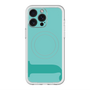 スリムプロテクションプレミアムケース with MagSafe［ オリジナル - initial color - J light green ］