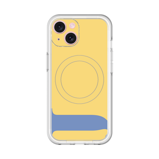 スリムプロテクションプレミアムケース with MagSafe［ オリジナル - initial color - J yellow ］