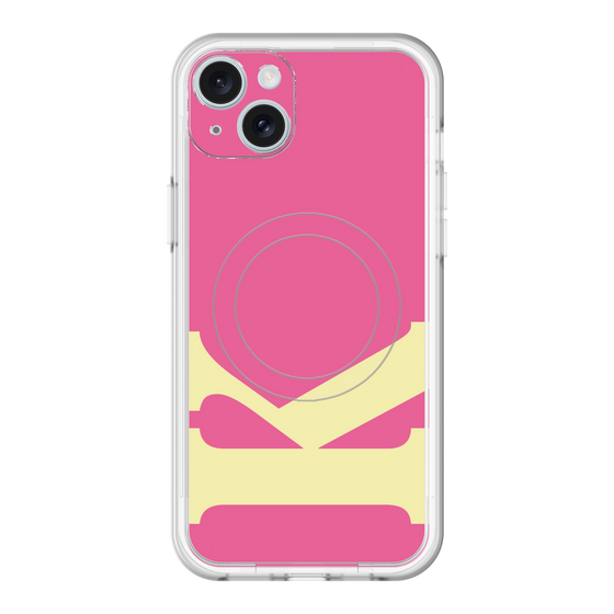 スリムプロテクションプレミアムケース with MagSafe［ オリジナル - initial color - K pink ］